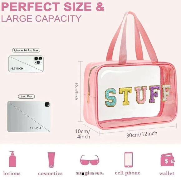 Set of pink travel bags never used. - Picture 6 of 6